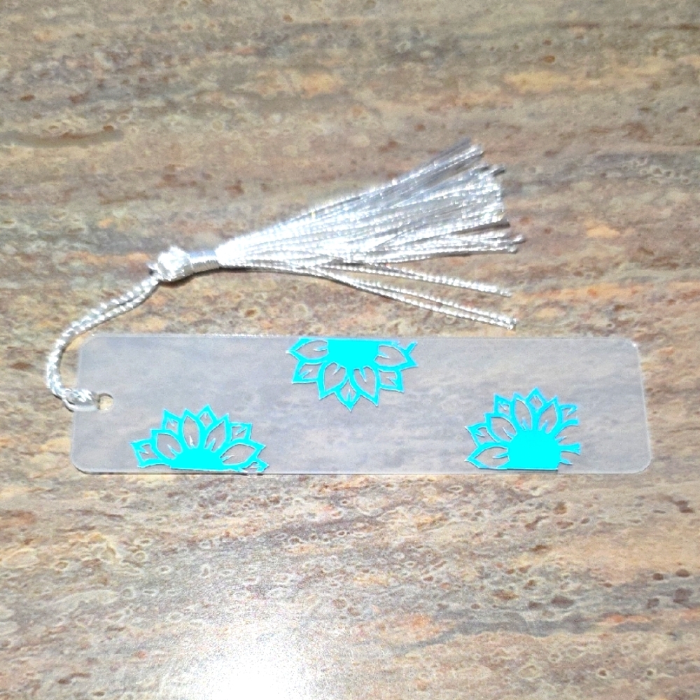 Holographic Sunflower Bookmark